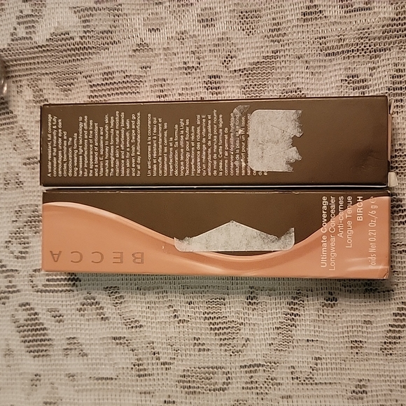 BECCA Ultimate Coverage Longwear Concealer Shade Birch NEW - Picture 2 of 6